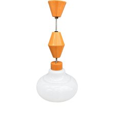 Lampa wisząca, Kamenický Šenov, Czechosłowacja, lata 50.