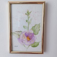Akwarela w ramie10*15 cm