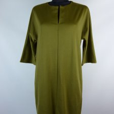 Mohito luźna sukienka mini zielone khaki z metką / XS