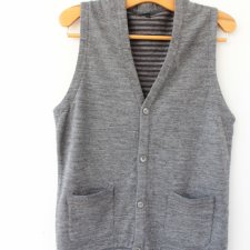 Benetton wool vest exclusive vintage