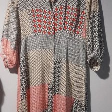 Zara M sukienka kloszowa