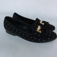 Krush zamszowe mokasyny dżety 6 / 39 25 cm