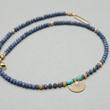 Sea collection - Koral blue /choker/ 24.04.25