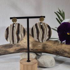 Kolczyki z porcelany