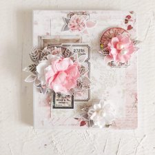 Kartka Ślubna z Latającym Balonem Pop-Up Handmade