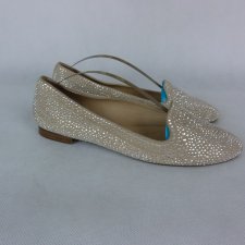 Massimo Dutti skórzane balerinki dżety skóra naturalna 40 26 cm