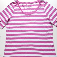 Bluzka Top w Paski 5XL (50)