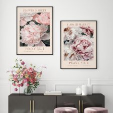 ZESTAW PLAKATÓW 2cz 50x70 cm Flower Market  (set195)