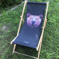 Leżak Black | Miś