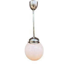 Artdecowska Lampa wisząca, Napako, Czechosłowacja, lata 40.