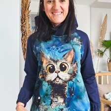 Bluza z kotem