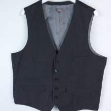 Jeff Banks męska elegancka kamizelka z wool / XL