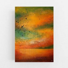 Abstrakcja  -obraz akrylowy  70/50 cm