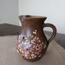 Vintage dzbanek wazon ceramiczny lata 60-te J. Graf  Stoob, Austria  handmade