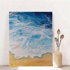 Plaża -obraz akrylowy 41/33 cm