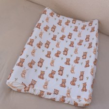 Pokrowiec na przewijak na gumce bambus
