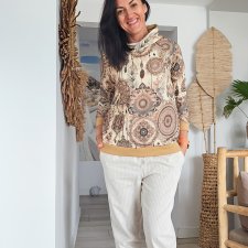 Bluza z kapturem z motywem łapaczy snów