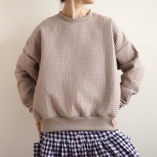 Bluza z wafla, lekki oversize