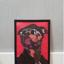 Leon Zawodowiec Plakat A4 w ramie