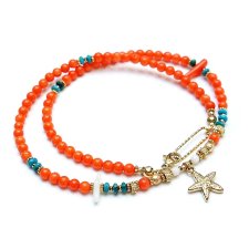 Sea collection - Koral orange /choker/ 28.05.25