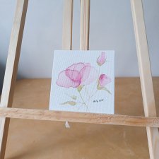 Akwarela magnes 9*9 cm