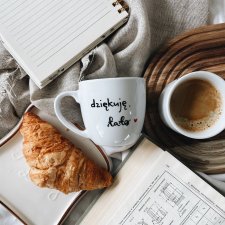 DZIĘKUJĘ, TATO ręcznie malowany kubek 350ML