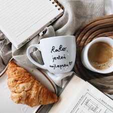 TATO JESTEŚ NAJLEPSZY  ręcznie malowany kubek 350ML