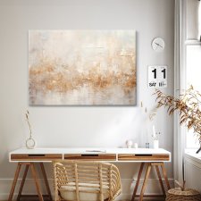 Obraz na płótnie - 100x70 cm Jasna abstrakcja  (1-0643)