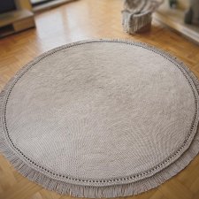 Duży 300 cm okrągły dywan Boho Home