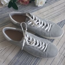 Skórzane sneakersy Massimo Dutti