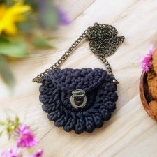 Mini torebeczka Oreo na małej dziewczynki handmade