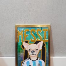Messi A4 Karykatura