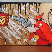 Sam Looney Tunes 50x70