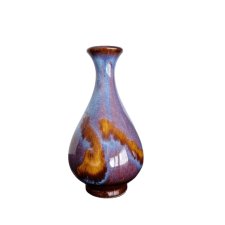Miniaturowy, ceramiczny wazon