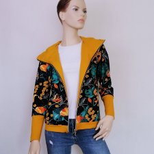 Bluza rozpinana RETRO FLOWERS 2 XS-6XL