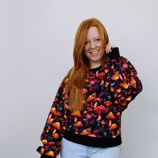 Bluza damska LOBO Grzyby leśne