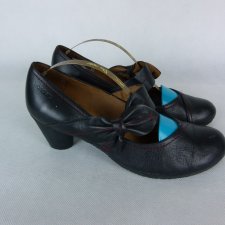 Wonders skórzane czółenka skóra naturalna 39 - 25,5 cm