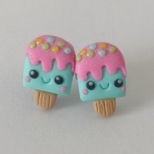 Kolczyki Lody na patyku