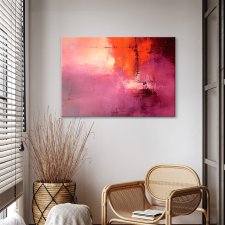Obraz na płótnie - 100x70 cm Energetyczna abstrakcja  (1-0652)