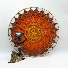 Jesienna mandala na szydełku