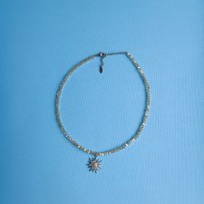 Choker z zawieszką w kształcie serca