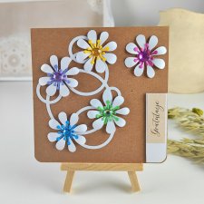 Gratulacje, kartka hand made