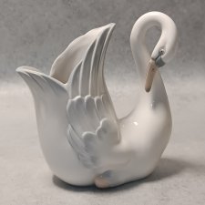 LLADRO seria NAO #588 Łabędź Swan Bowl Wazon Waza Hiszpania