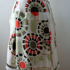 VERO MODA* - WZORZYSTA SPÓDNICA