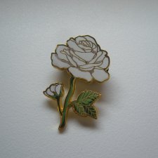 PIN PRZYPINKA BROSZKA RÓŻA