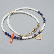 Sea collection - Koral white /choker/ 02.06.25
