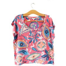 exclusive 100% linen T-shirt Monsoon