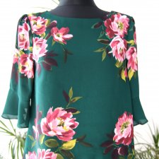 bluzka kwiaty roz 40