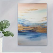 Abstrakcja-obraz akrylowy formatu 100/70 cm