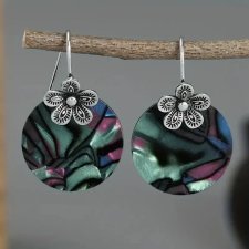 Kolczyki abalone
